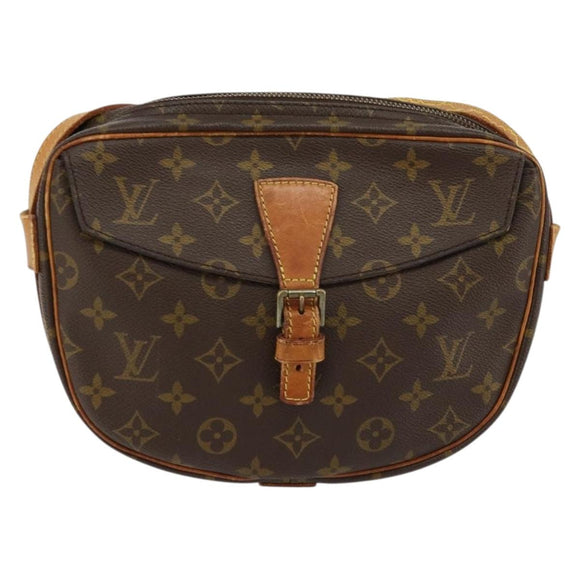 LOUIS VUITTON Monogram Jeune Fille MM Shoulder Bag M51226 LV Auth ti3916