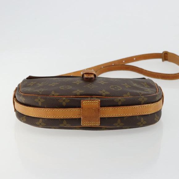 LOUIS VUITTON Monogram Jeune Fille MM Shoulder Bag M51226 LV Auth ti3916