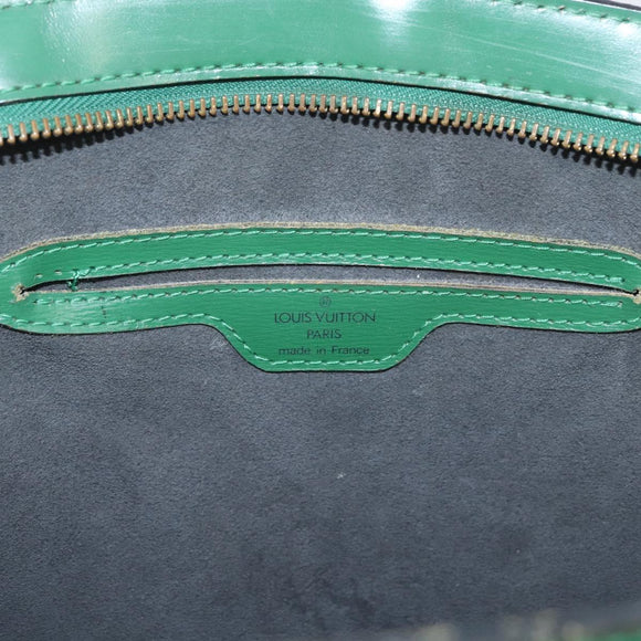LOUIS VUITTON Epi Saint Jacques Hand Bag Green M52274 LV Auth ti3917