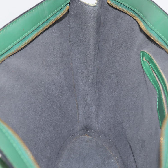 LOUIS VUITTON Epi Saint Jacques Hand Bag Green M52274 LV Auth ti3917