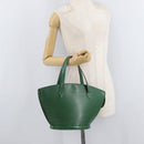 LOUIS VUITTON Epi Saint Jacques Hand Bag Green M52274 LV Auth ti3917-22