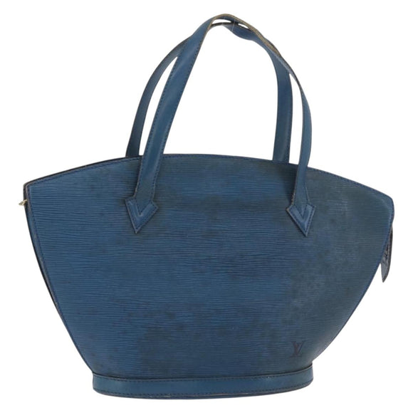 LOUIS VUITTON Epi Saint Jacques Shoulder Bag Blue M52275 LV Auth ti3918