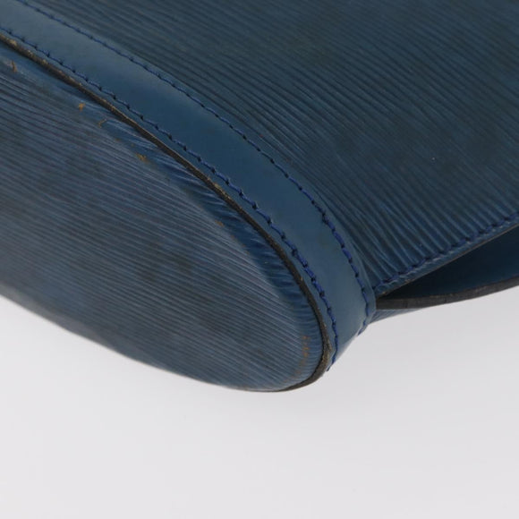LOUIS VUITTON Epi Saint Jacques Shoulder Bag Blue M52275 LV Auth ti3918