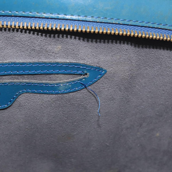 LOUIS VUITTON Epi Saint Jacques Shoulder Bag Blue M52275 LV Auth ti3918