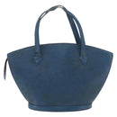 LOUIS VUITTON Epi Saint Jacques Shoulder Bag Blue M52275 LV Auth ti3918-2