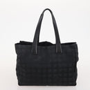 CHANEL New Travel Line Tote Bag Nylon 3 Set Pink Black CC Auth ti3919-18