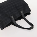 CHANEL New Travel Line Tote Bag Nylon 3 Set Pink Black CC Auth ti3919-20