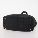 CHANEL New Travel Line Tote Bag Nylon 3 Set Pink Black CC Auth ti3919-22