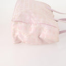 CHANEL New Travel Line Tote Bag Nylon 3 Set Pink Black CC Auth ti3919-4