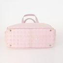 CHANEL New Travel Line Tote Bag Nylon 3 Set Pink Black CC Auth ti3919-7