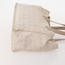 CHANEL New Travel Line Tote Bag Nylon 4 Set Beige CC Auth ti3920-10