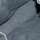 HERMES Fourre Tout Hand Bag cotton 4 Set Black Red gray Auth ti3921-19