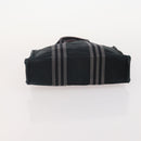 HERMES Fourre Tout Handtas katoen 4 Stuks Zwart Rood grijs Auth ti3922-24