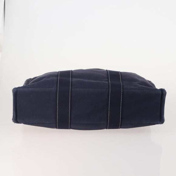 HERMES Fourre Tout Handtas katoen 4 Stuks Zwart Rood grijs Auth ti3922