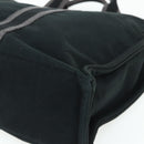 HERMES Fourre Tout MM Tote Bag cotton Black Auth ti3923A-14