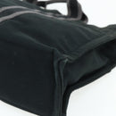 HERMES Fourre Tout MM Tote Bag cotton Black Auth ti3923A-16