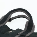 HERMES Fourre Tout MM Tote Bag cotton Black Auth ti3923A-8