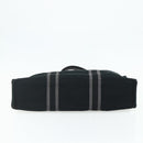 HERMES Fourre Tout MM Tote Bag cotton Black Auth ti3923A-5