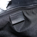 GUCCI GG Canvas Tote Bag Black Gold 002 1098 Auth ti3925-14