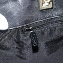 GUCCI GG Canvas Tote Bag Black Gold 002 1098 Auth ti3925-18