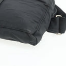 HERMES Acapulco Waist bag Nylon Black Auth ti3931-14