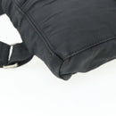 HERMES Acapulco Waist bag Nylon Black Auth ti3931-15