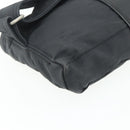HERMES Acapulco Waist bag Nylon Black Auth ti3931-9