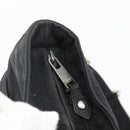 HERMES Acapulco Waist bag Nylon Black Auth ti3931-10