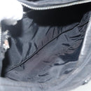 HERMES Acapulco Waist bag Nylon Black Auth ti3931-11