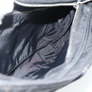 HERMES Acapulco Waist bag Nylon Black Auth ti3931-17