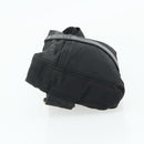 HERMES Acapulco Waist bag Nylon Black Auth ti3931-3