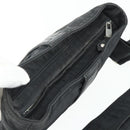 HERMES Acapulco Waist bag Nylon Black Auth ti3931-6