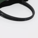 PRADA Tote Bag Nylon Green Black Auth ti3933-8