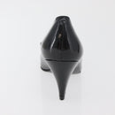 GIVENCHY Heel Patent leather Black Gold Auth ti3934-12
