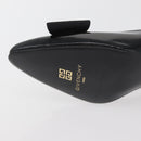 GIVENCHY Heel Patent leather Black Gold Auth ti3934-25