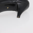 GIVENCHY Heel Patent leather Black Gold Auth ti3934-27