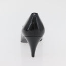 GIVENCHY Heel Patent leather Black Gold Auth ti3934-29