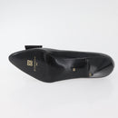 GIVENCHY Heel Patent leather Black Gold Auth ti3934-7