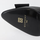 GIVENCHY Heel Patent leather Black Gold Auth ti3934-8
