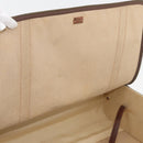 FENDI Zucca Canvas Trunk Black Brown Auth ti3936A-11