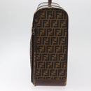 FENDI Zucca Canvas Trunk Black Brown Auth ti3936A-3