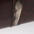 FENDI Zucca Canvas Trunk Black Brown Auth ti3936A-7