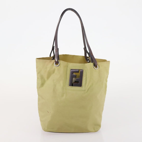 FENDI Gucci PRADA Pecan Canvas Bag Nylon 5 Set Brown Black Green Auth ti3938