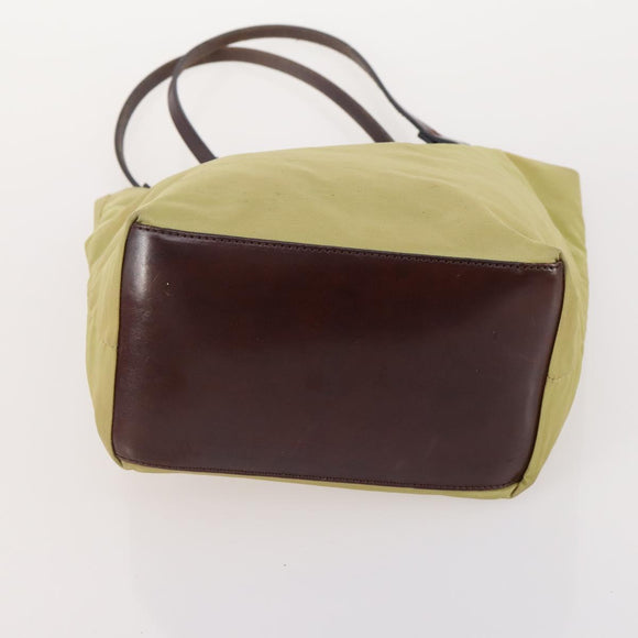 FENDI Gucci PRADA Pecan Canvas Bag Nylon 5 Set Brown Black Green Auth ti3938