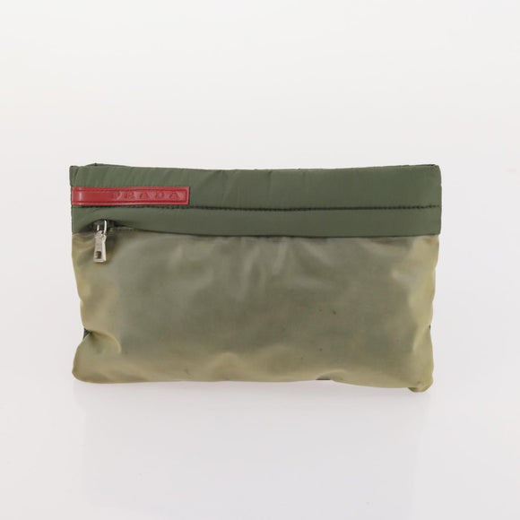 FENDI Gucci PRADA Pecan Canvas Bag Nylon 5 Set Brown Black Green Auth ti3938
