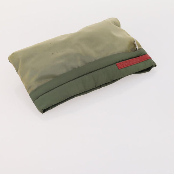 FENDI Gucci PRADA Pecan Canvas Bag Nylon 5 Set Brown Black Green Auth ti3938