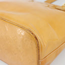 LOUIS VUITTON Monogram Vernis Houston Bag Marshmallow Pink M91302 LV Auth ti3939-16