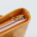 LOUIS VUITTON Monogram Vernis Houston Bag Marshmallow Pink M91302 LV Auth ti3939-18