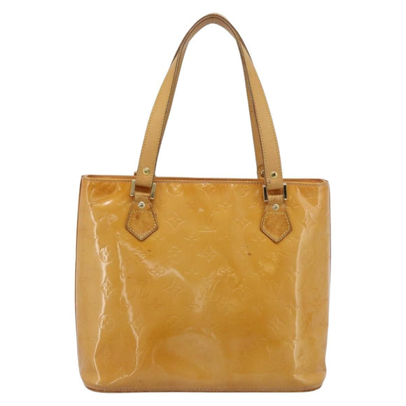 LOUIS VUITTON Monogram Vernis Houston Bag Marshmallow Pink M91302 LV Auth ti3939