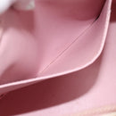 LOUIS VUITTON Monogram Vernis Houston Bag Marshmallow Pink M91302 LV Auth ti3939-23